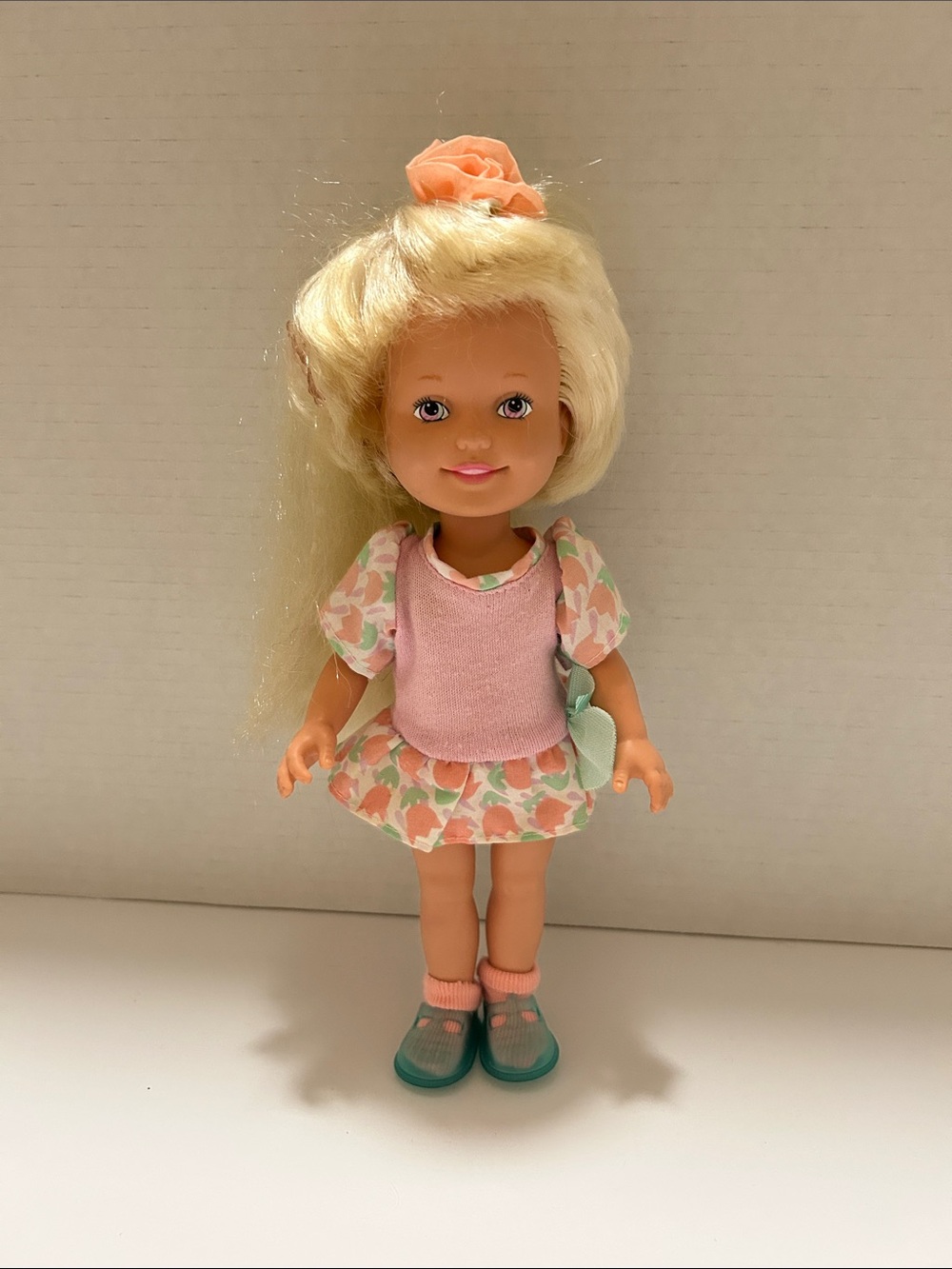 Vintage 1984 Playskool Dolly Surprise Doll: Hair Grow Feature